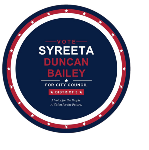 Syreeta Duncan Bailey for Montgomery County District 3 poster