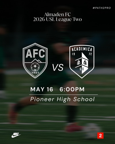 Almaden FC vs Academica SC poster