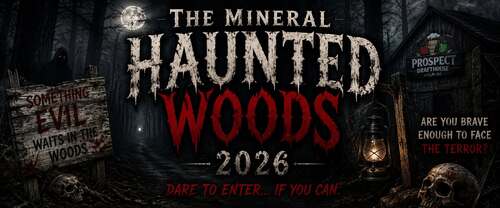 Mineral Haunted Woods 2026 poster