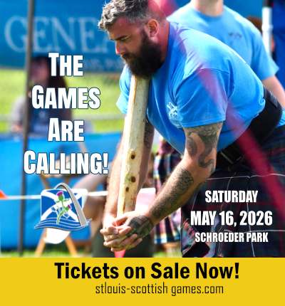 2026 St Louis Scottish Games & Cultural Festival poster