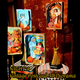 Crafts in a Haunted House: A 4-Part Vintage Halloween Workshop Series image