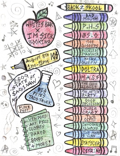 Back 2 Skool Punk Fest poster