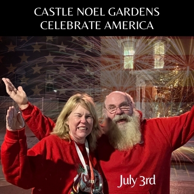 250 Years Celebration—Castle Noel Celebrates America's 250th Birthday! poster