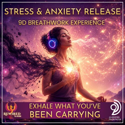 9D Breathwork ONLINE: Stress & Anxiety Release (7-9 or 9-11 PM EST) image