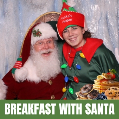 Breakfast with Santa 2026 poster