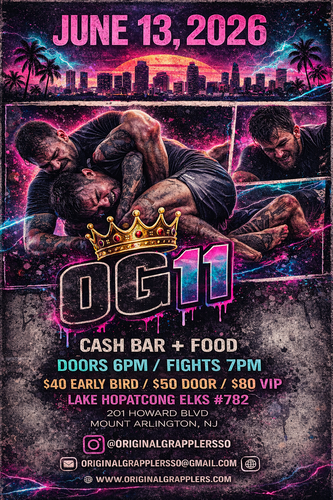 OG Grappling 11 June 13, 2026 poster