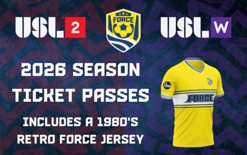 2026 Cleveland Force SC Season Tickets poster
