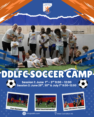 DDLFC Summer Camp Session 1  poster