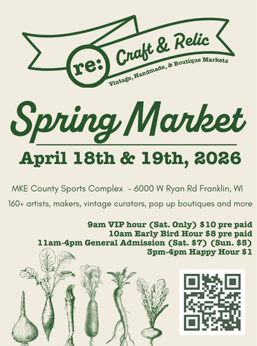 re:Craft and Relic SPRING MARKET  2026  poster