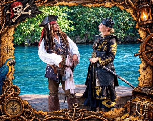 Pirate Feast with Captain Jack poster