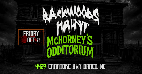 BACKWOODS HAUNT NIGHT 4  {OCT  16TH}   poster