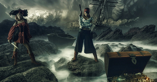 Theatrical Feast - Pirate poster