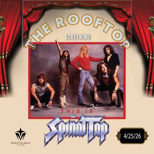 This is Spinal Tap : Hollywood Glam! Rooftop Cult Classic Screening  poster