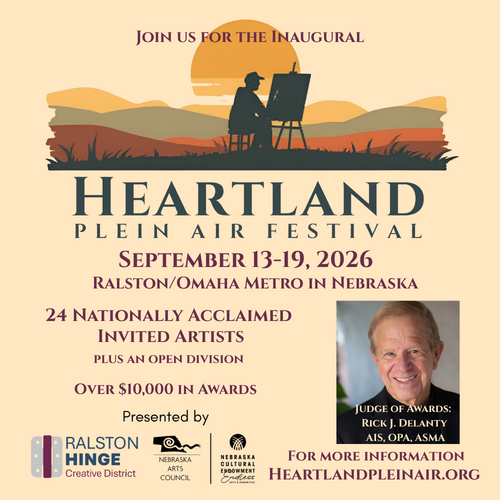 Heartland Plein Air Festival | Public Exhibition and Sale poster