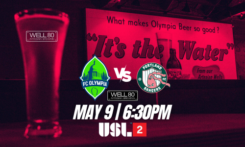 USL TWO | FC OLYMPIA VS PORTLAND BANGERS poster