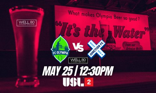 USL TWO | FC OLYMPIA VS  WEST SEATTLE JUNCTION poster