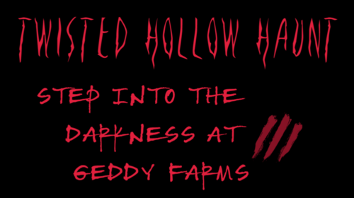 Experience the spine-tingling Twisted Hollow Haunt! Get ready for a frightful adventure. poster