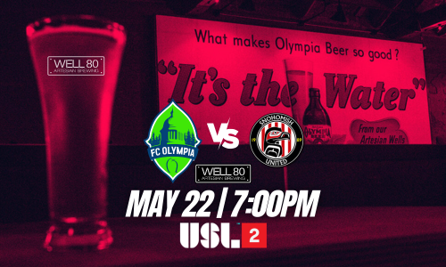 USL TWO | FC OLYMPIA VS  SNOHOMISH UTD poster